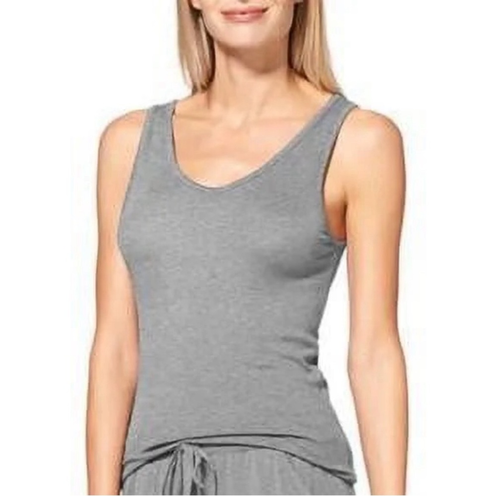 Gray Sleeveless Tommy John Tank Top